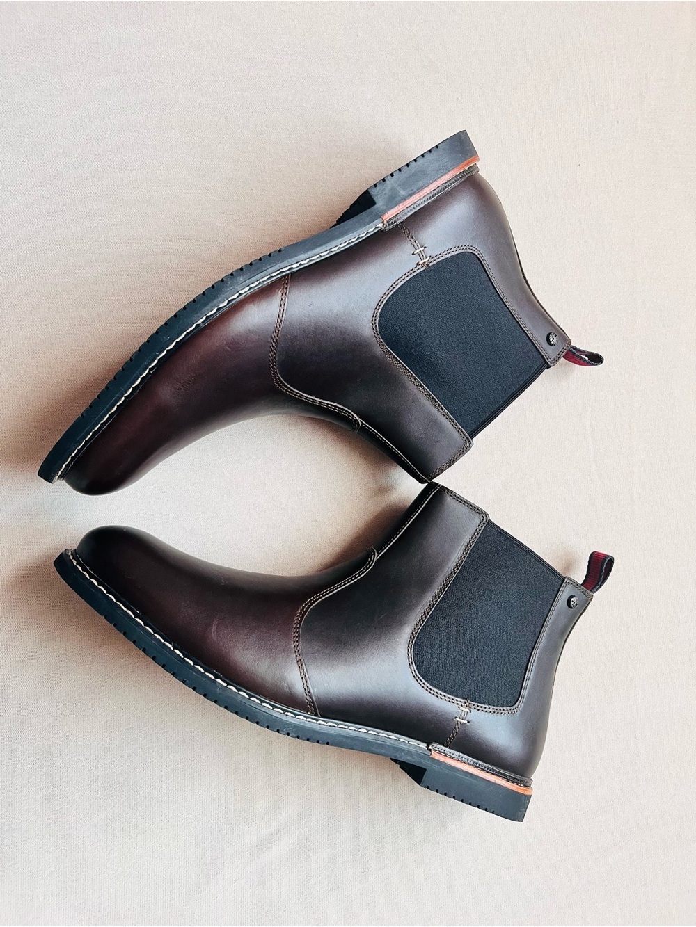 Timberland Brook Park Smooth Leather Chelsea Boots NWOT Men’s 11.5 Brown